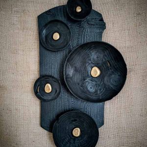 Création murale "Ajisai"